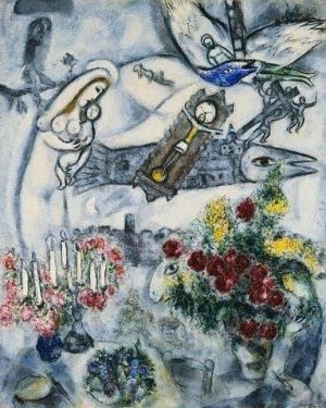 Marc Chagall: La Splendida Natività wall art