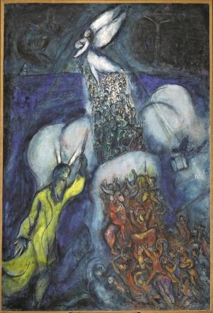 Marc Chagall: The Crossing of the Red Sea, 1955 wall art