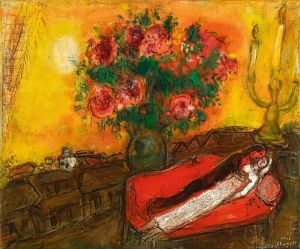 Marc Chagall: Le Ciel Embrase (1952-54) wall art