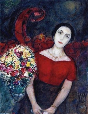 Marc Chagall: Portrait of Vava, 1955 wall art