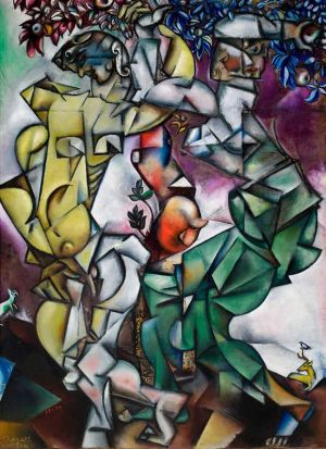 Marc Chagall - Temptation, 1912 wall art