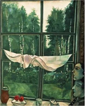 Marc Chagall: Un Peintre À La Fenêtre wall art