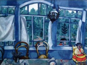 Marc Chagall: Window Over A Garden, 1917 wall art