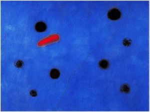 Joan Miró: Bleu I wall art