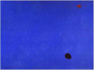 Joan Miró - Bleu III wall art