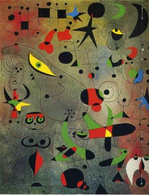 Joan Miró: Constellation Awakening at Dawn wall art