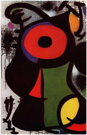 Miro: Fascinating Personage wall art