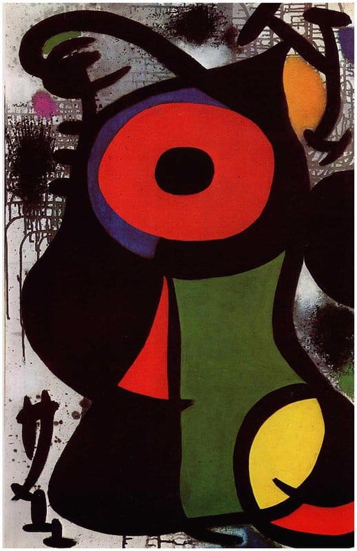 Miro: Fascinating Personage premium reproduction printed or painted