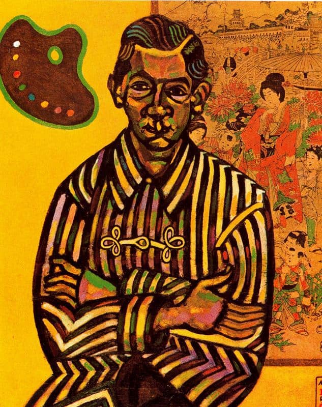 Miro: Portrait of E.C. Ricart premium reproduction printed or painted