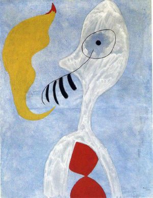 Joan Miró's Surreal Composition wall art