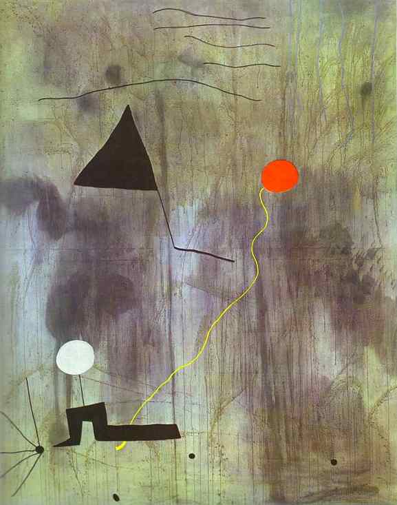 Miró: The Birth of the World premium reproduction printed or painted