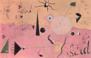 Joan Miró: The Hunter wall art
