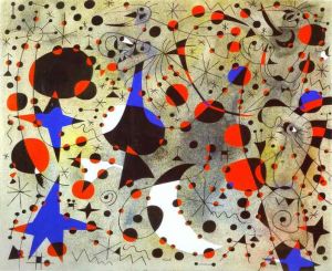 Joan Miró: The Nightingale's Song at Midnight and the Morning Rain wall art