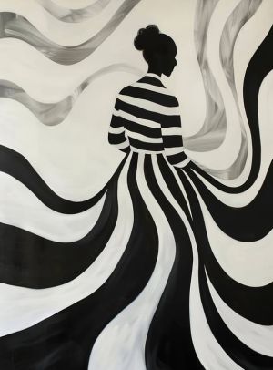 Monochrome Elegance wall art