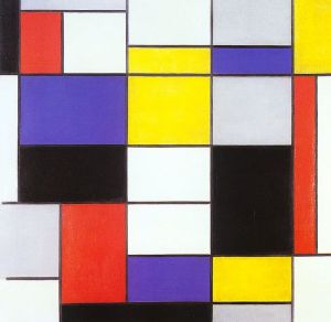 Piet Mondrian: Composition A, 1923 - Abstract Geometric Masterpiece wall art