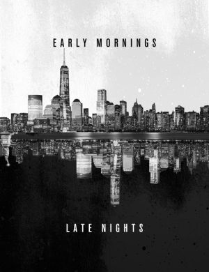 Contrasts of Urban Life: Early Mornings, Late Nights wall art