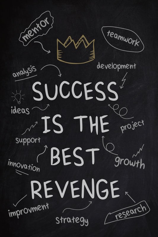 Success: The Ultimate Motivational Message premium reproduction