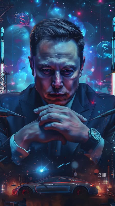 Visionary Beyond the Stars premium reproduction