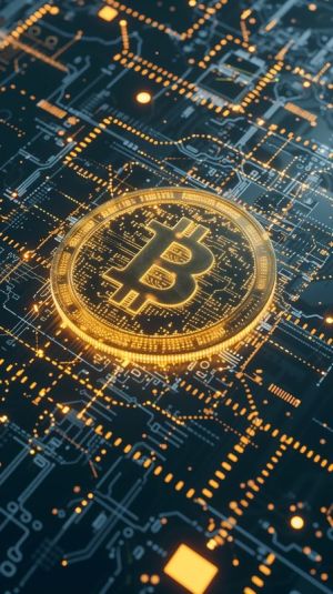 Digital Prosperity: The Rise of Cryptocurrency wall art