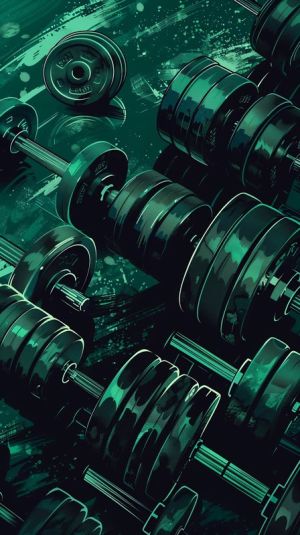 Dynamic Strength: The Art of Motivation wall art