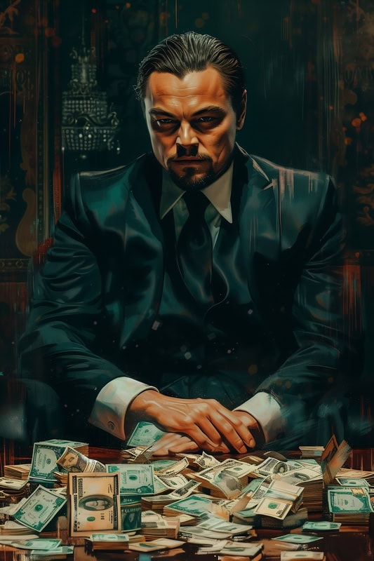 Wealth and Power: A Contemplative Portrait premium reproduction