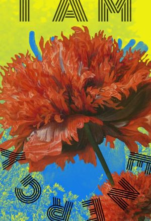 Vibrant Bloom: A Motivational Statement wall art