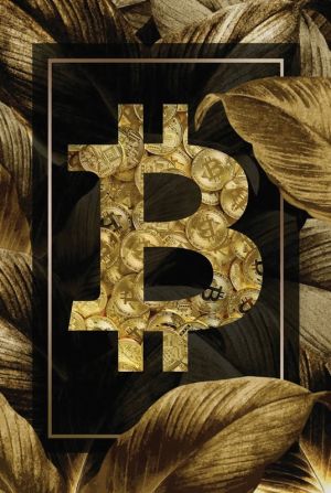 The Intersection of Nature and Cryptocurrency wall art
