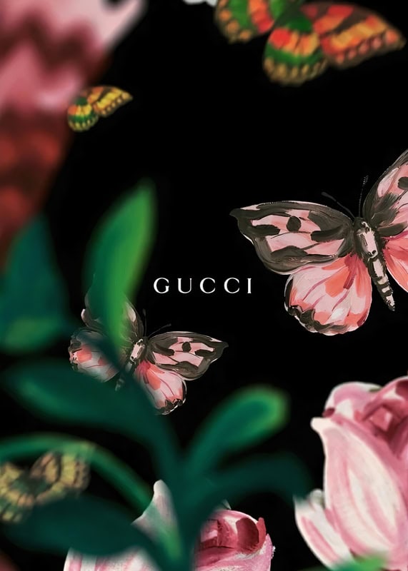 Nature's Elegance: A Gucci Perspective premium reproduction