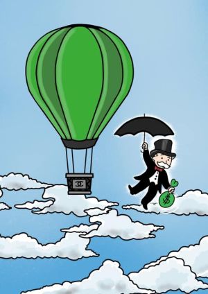 Monopoly Ventures: Sky-High Ambitions wall art