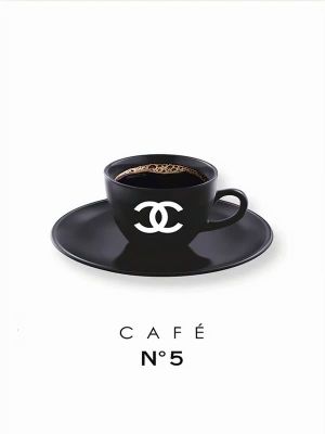Chic Caffeine: Café No. 5 wall art