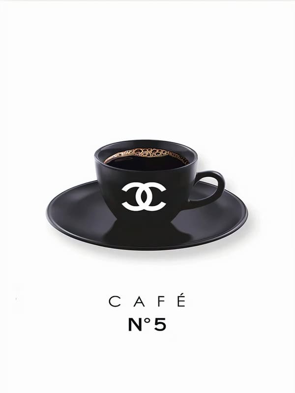 Chic Caffeine: Café No. 5 premium reproduction