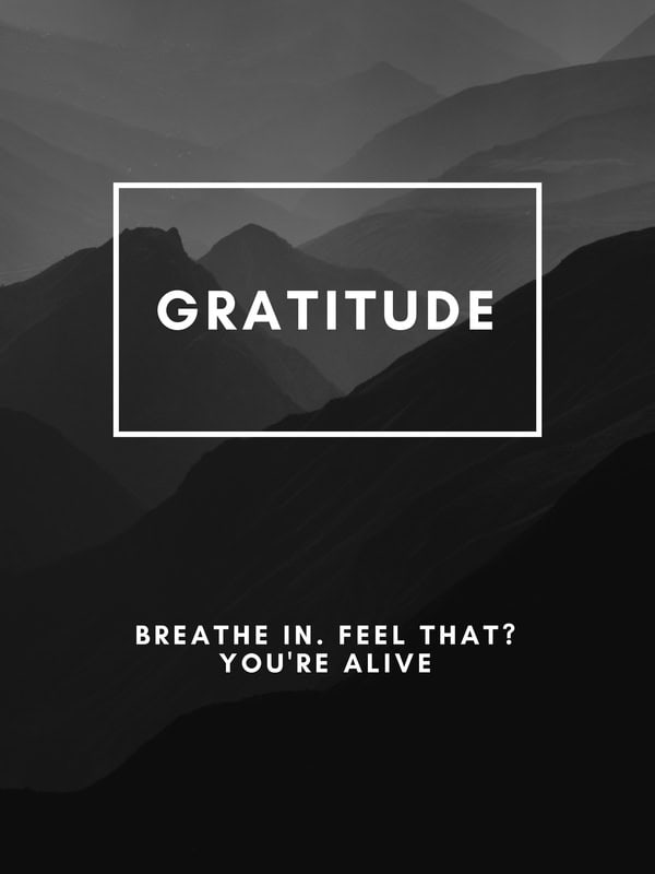 Embrace Gratitude: The Art of Mindful Living premium reproduction