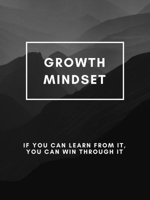 Embrace the Growth Mindset: Learn and Triumph wall art