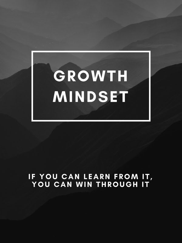 Embrace the Growth Mindset: Learn and Triumph premium reproduction