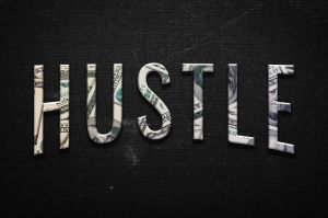 Hustle: The Art of Motivation wall art