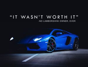 The Lamborghini Statement wall art