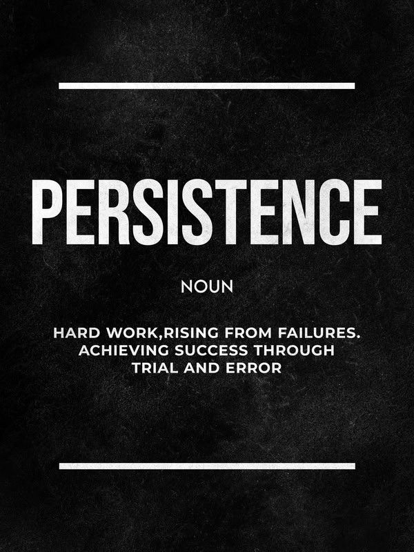 Persistence: The Art of Determination premium reproduction