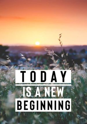 Sunrise Motivation: A New Beginning wall art