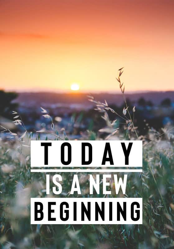 Sunrise Motivation: A New Beginning premium reproduction