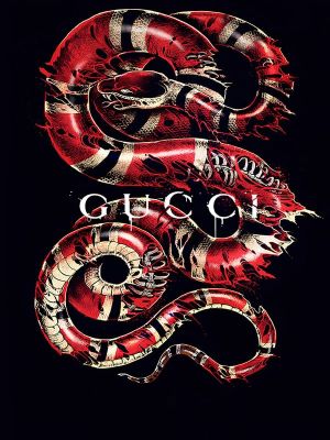 Serpentine Luxury: Gucci's Iconic Snake Design wall art