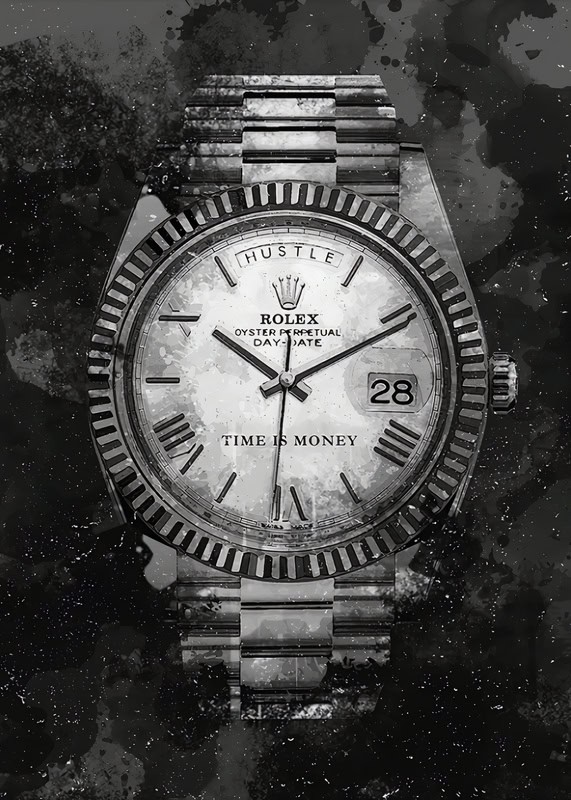 Time is Money: A Modern Interpretation premium reproduction