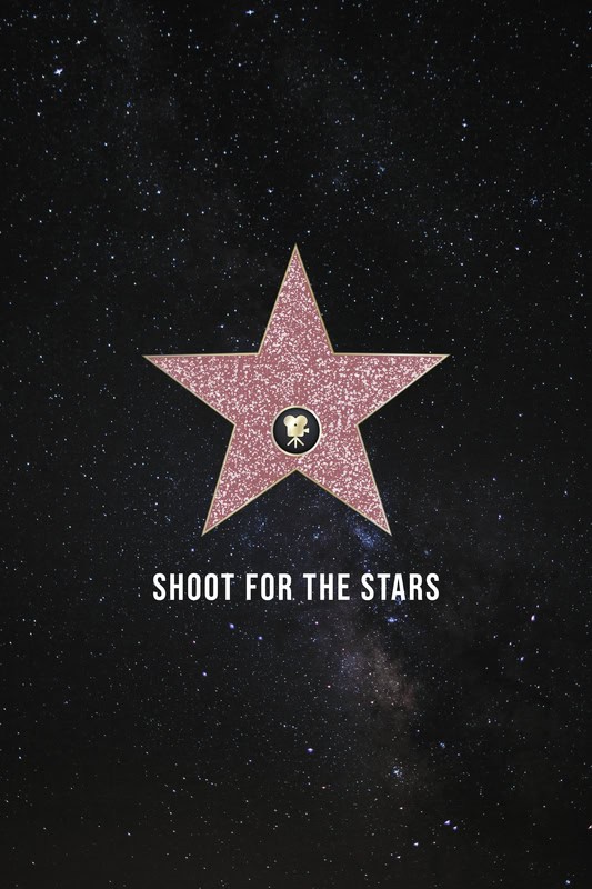 Shoot for the Stars: Inspirational Night Sky Art premium reproduction