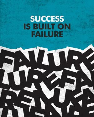 Success Through Failure wall art
