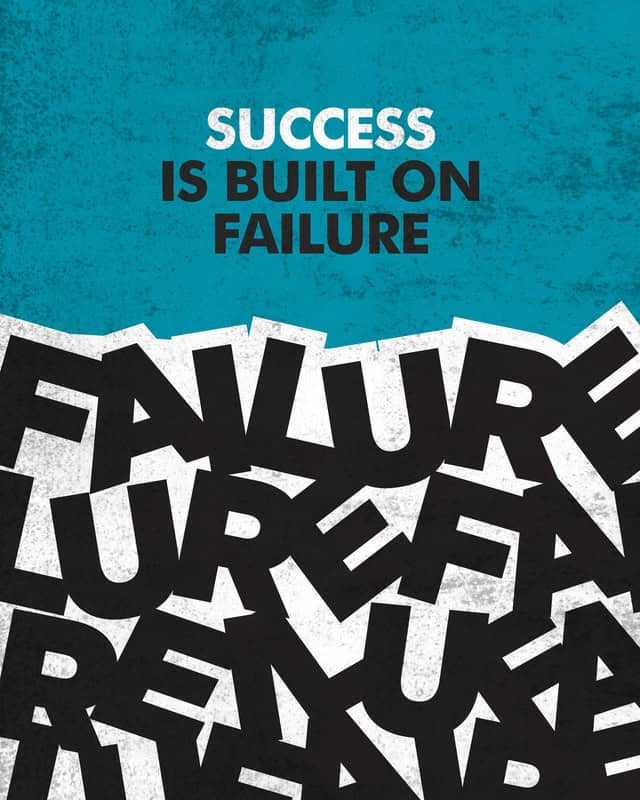 Success Through Failure premium reproduction