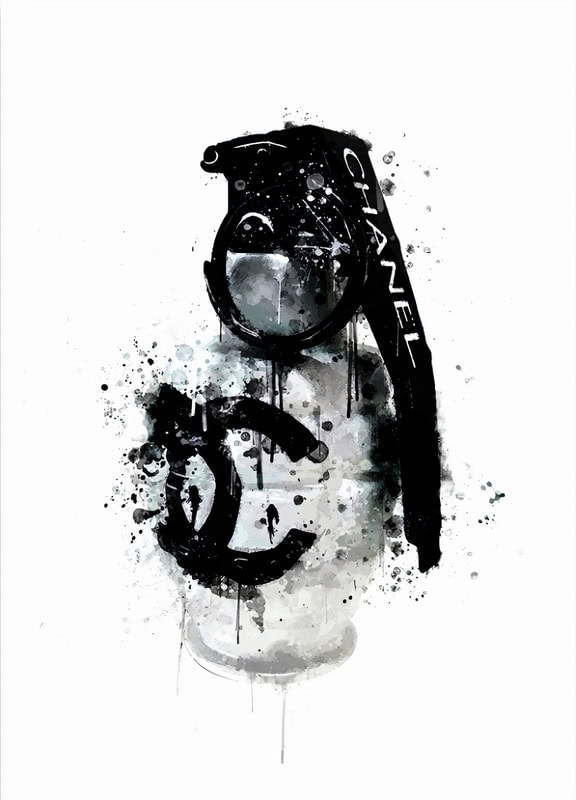 Consumerism Explosion: A Critical Reflection premium reproduction