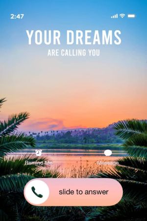 Your Dreams Are Calling - Motivational Art wall art