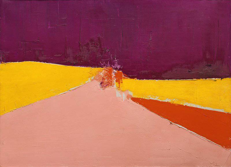 Nicolas De Stael: Agrigente, 1954 - A Study in Abstract Landscape premium reproduction