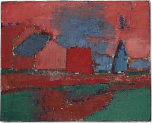 Nicolas De Stael: Arbres Et Maison wall art