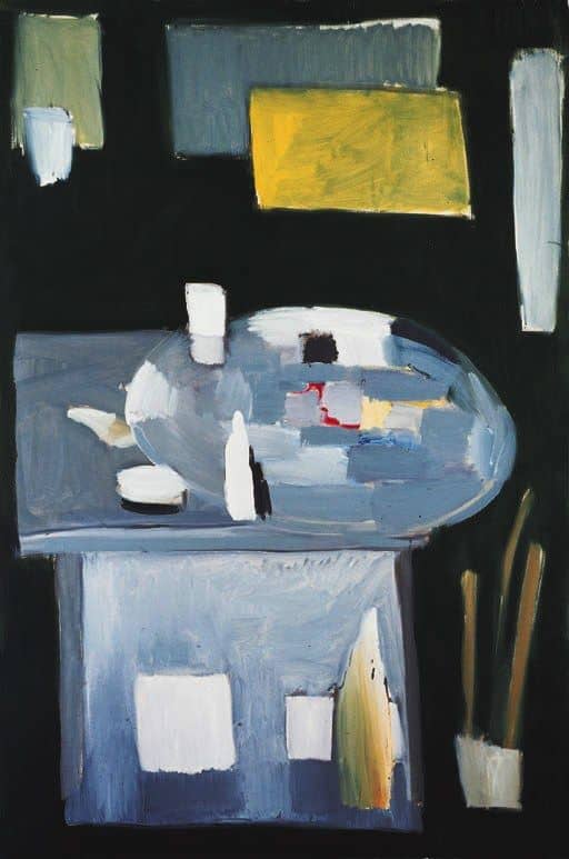 Nicolas De Staël: Atelier Vert Coin D'Atelier (1954) premium reproduction