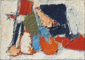 Nicolas De Staël: Abstract Composition wall art